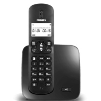飞利浦 PHILIPS 无绳电话主机 DCTG186 (黑色)
