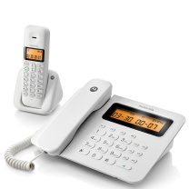 摩托罗拉 MOTOROLA 无绳电话机 C2601 一拖一子母机 (白色)