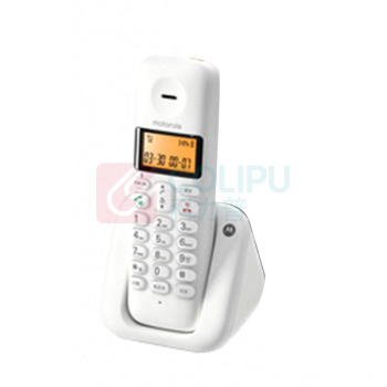 摩托罗拉 MOTOROLA 无绳电话机 C2601 一拖一子母机 (白色)