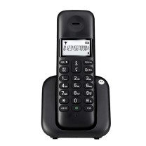 摩托罗拉 MOTOROLA 无绳电话机 T302C 一拖一子母机 (黑色)