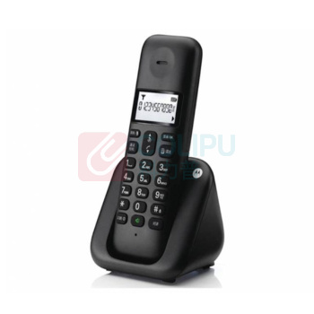 摩托罗拉 MOTOROLA 无绳电话机 T302C 一拖一子母机 (黑色)