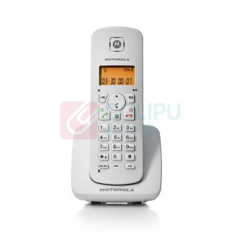摩托罗拉 MOTOROLA 无绳电话机 C4200C 一拖一子母机 (白色)