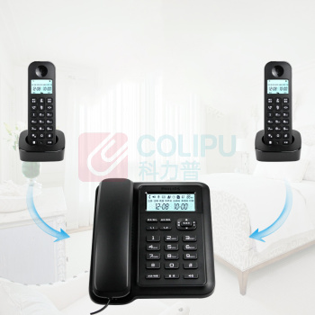 飞利浦 PHILIPS 子母机 DCTG167 一拖二 (黑色)