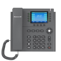 纽曼 Newmine IP电话机 HL2008TSD-618(R) (黑色) 商务办公座机 POE供电 六方会议 3.5英寸彩屏