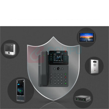 Fanvil IP电话机 V62G 彩屏,高清通话,六方会议,千兆网口,支持POE
