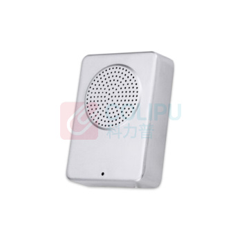 德顺 窗口双向对讲机 DS-1908-10W 主机*1+10w金属方形分机*1 (银色)