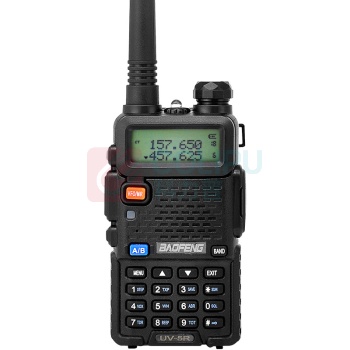 宝锋 BAOFENG 模拟对讲机 UV-5R 大功率远距离UV双段 (黑色) UV双段