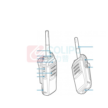 海能达 Hytera 数字防爆对讲机 PD600EX 适用多种防爆场所:石油、化工厂、加油站、厂房、粉尘车间等 (黑色)