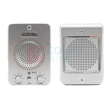 德顺 窗口对讲机 DS-236-10W 方形分机 (银色)