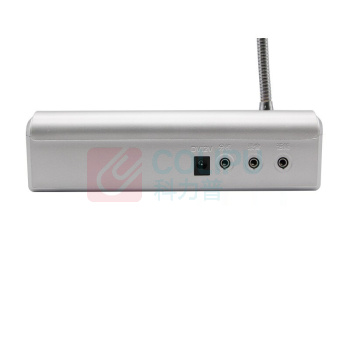 德顺 窗口对讲机 DS-139-10W 方形分机 (黑色)