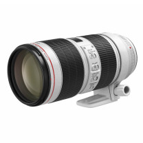 佳能 CANON 单反镜头 大三元 变焦 EF 70-200mm f/2.8L IS III USM (白色+黑色)