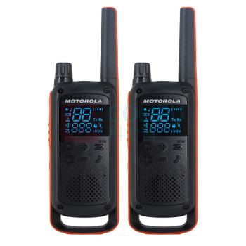 摩托罗拉 MOTOROLA 公众对讲机 【IPX2】 T82 USB充电【两只装】