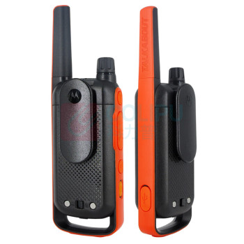摩托罗拉 MOTOROLA 公众对讲机 【IPX2】 T82 USB充电【两只装】
