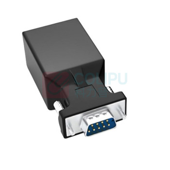 丰应子 DB9串口转网口RJ45延长器 RS232转换器网口延长器公头免焊 FYZ-GJ171B