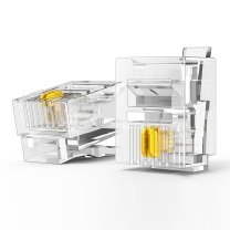 绿联 UGREEN 2芯电话水晶头 80105 50个/包
