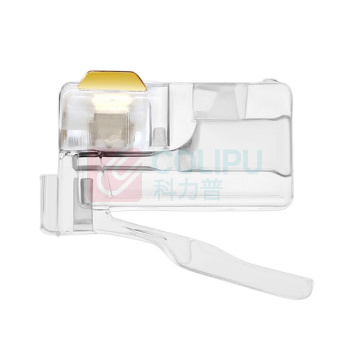 中云智创 4芯电话水晶头 RJ116P4C01 100个/包