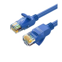 绿联 UGREEN 超五类网线 RJ45百兆八芯双绞非屏蔽网络跳线 20751 NW103 2米 (蓝色) 20751 1