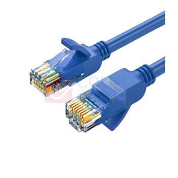 绿联 UGREEN 超五类网线 RJ45百兆八芯双绞非屏蔽网络跳线 20751 NW103 2米 (蓝色) 20751 1