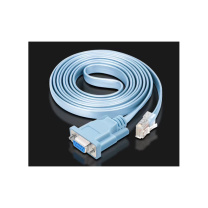 荣轩 RJ45转RS232连接线 1.5米 (蓝色)