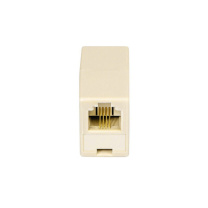 酷比客 L-CUBIC 电话直通头 LCLN3AFF64 6P4C (土黄色)