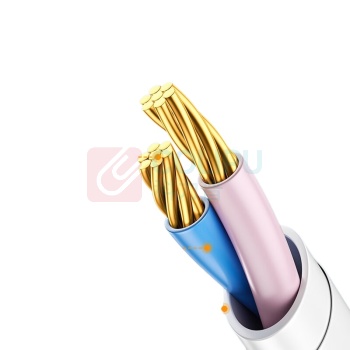 山泽 SAMZHE 电话线 2芯多股纯铜 M100A-2C 扁线 100米/卷