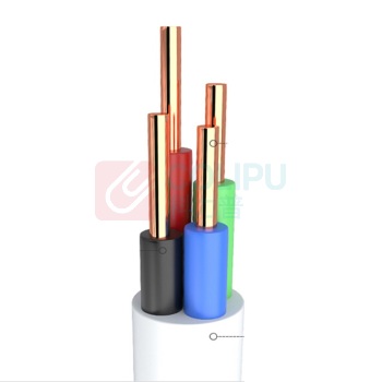 山泽 SAMZHE 电话线 M100B-2C 2芯单股纯铜电话线 100米/卷