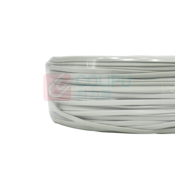 酷比客 L-CUBIC 2芯电话线 LCLN31PCSGY-100M 100米 (灰色)