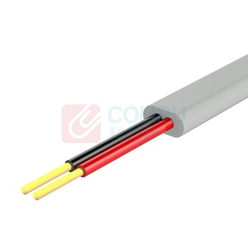 酷比客 L-CUBIC 2芯电话线 LCLN31PCSGY-100M 100米 (灰色)