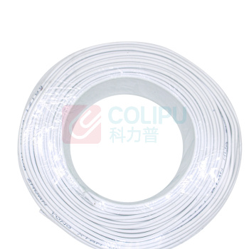 理联 两芯电话线无氧铜线芯0.49mm 100米/卷 LN-DHX02/03  (计价单位：卷) 白色
