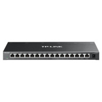 普联 TP-LINK 云管理交换机 企业级交换器 监控网络网线分线器 分流器 TL-SG2016K 16口全千兆Web网管 