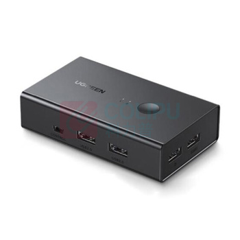 绿联 UGREEN HDMI2.0 二进一出切换器 PC+ABS款 CM571