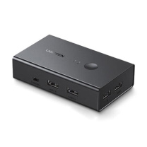 绿联 UGREEN HDMI2.0 二进一出切换器 PC+ABS款 CM571