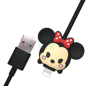 迪士尼 Walt Disney DISNEY松松系列数据线 米妮 1.2米 