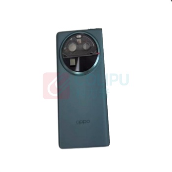 OPPO Findx6pro手机后壳 【飞泉绿】带镜框带镜片