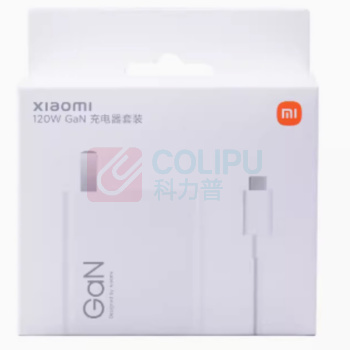 小米 MI 氮化镓充电器+6A快充数据线 120W GaN充电器套装 100-240V~.50/60Hz.3.0A
