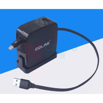 科雷博 COLAB 单拉伸缩充电线 USB-typec