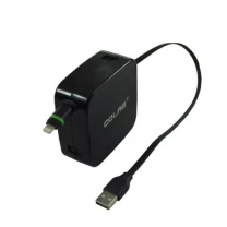 科雷博 COLAB 单拉伸缩充电线 USB-苹果