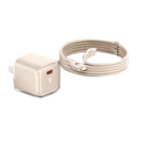 图拉斯 小冰块快充充电器套装 RA37A 30W