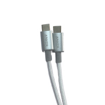 安克 ANKER 双头Type-c数据线 A8757 100W 1.8米 (白色)