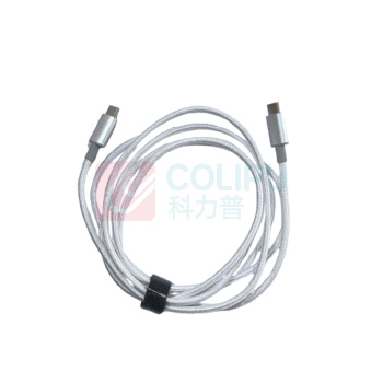 安克 ANKER 双头Type-c数据线 A8757 100W 1.8米 (白色)