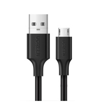绿联 UGREEN USB数据线 USB2.0转Micro 60134 US289 0.25米 (黑色)
