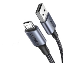 绿联 UGREEN 安卓数据线 USB2.0转Micro 60145 US290 0.5米 2A