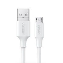 绿联 UGREEN USB2.0 Micro数据线 60142 US289 1.5米 (白色)
