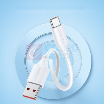 绿联 UGREEN USB2.0转Type-C数据线 40198 US303 0.25米 (白色)