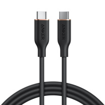 安克 ANKER 240W充电线双头Type-c A8553 1.8米 (黑色)