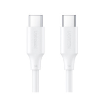 绿联 UGREEN USB-C转USB-C充电数据线 白色1米 15172 1米