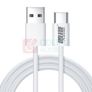 雷摄 LEISE 数据线 USB-Type-C LS-SJX2 1米 (白色)