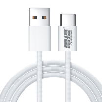 雷摄 LEISE 数据线 USB-Type-C LS-SJX2 1米 (白色)