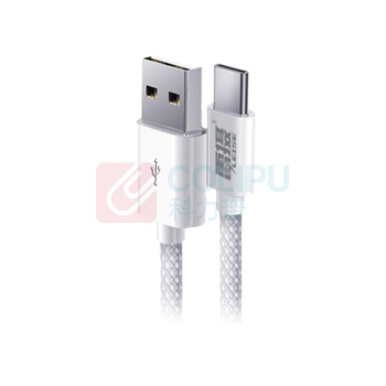 雷摄 LEISE 数据线 USB-Type-C LS-SJX2 1米 (白色)