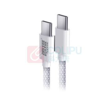 雷摄 LEISE 数据线 USB-Type-C LS-SJX2 1米 (白色)